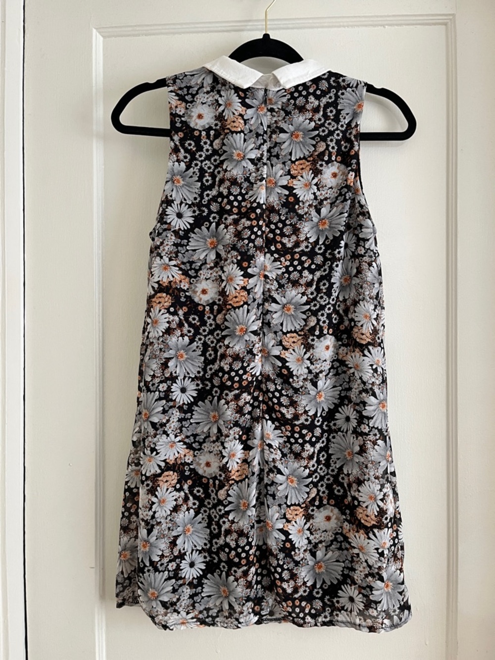 WalG London Daisy Floral Sheer Collared Mini Dress Fully Lined XS - Picture 3 of 13